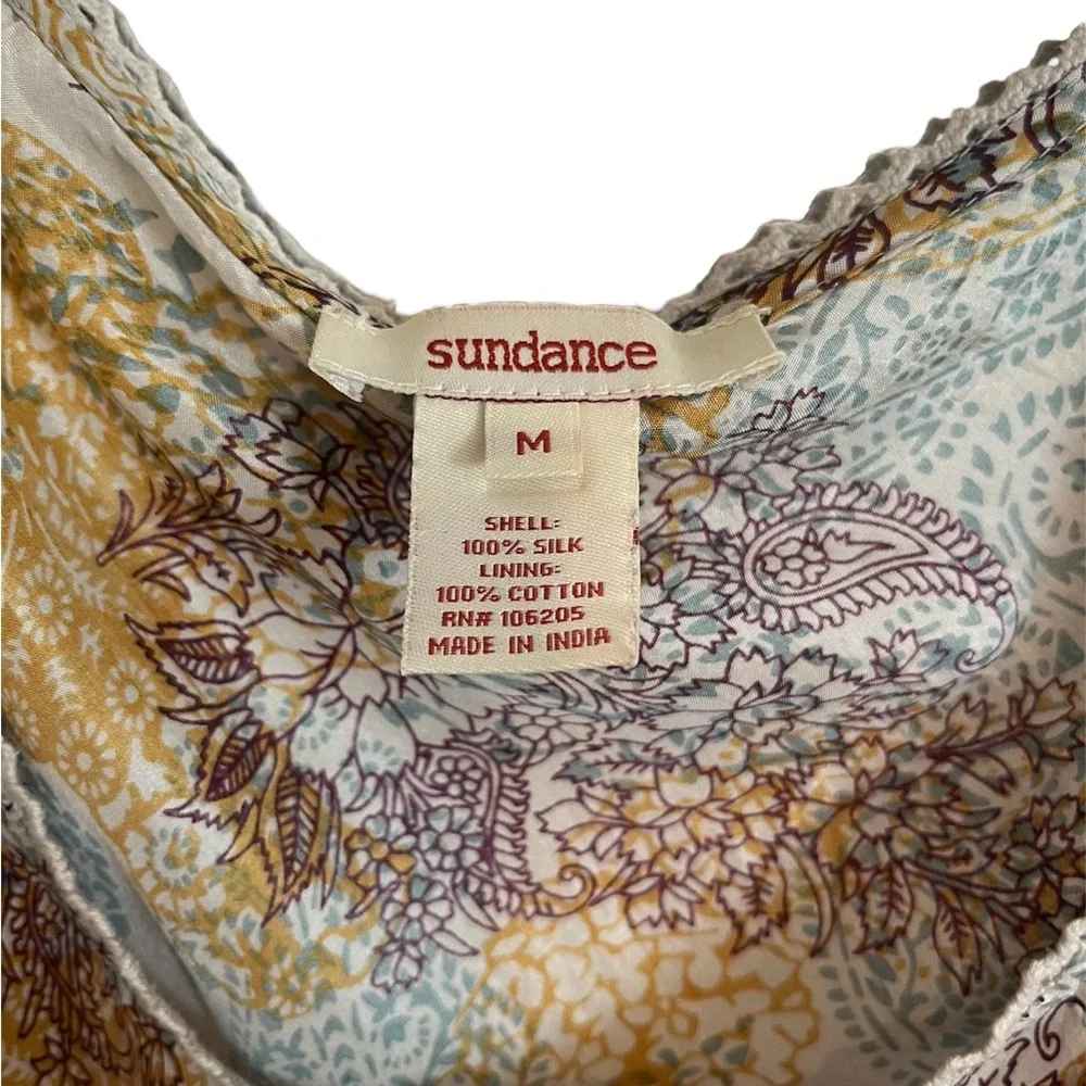 Sundance Bohemian Silk Maxi Dress - Picture 8 of 12